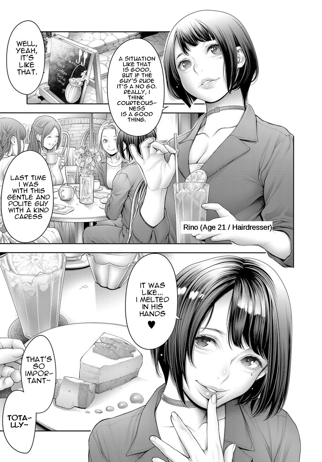 hentai manga Sincere Girl Talk 2